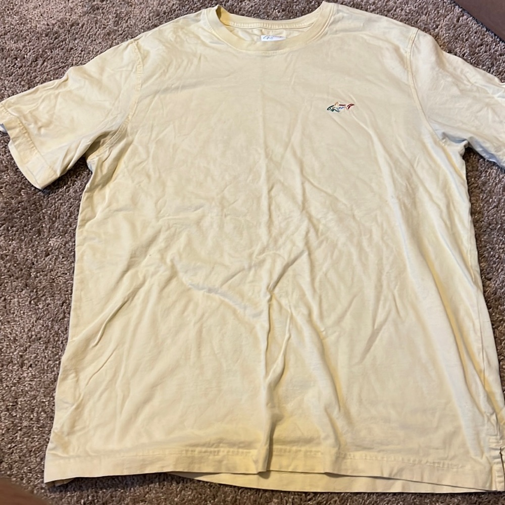 GregNorman yellow shirt (M)